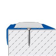Step - profilé nez-de-marche avec insert en pvc - dural sns - largeur : 28 à 45 mm