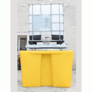 Basculeur de Conteneur IBC en acier galvanisé - Pente 5%_1