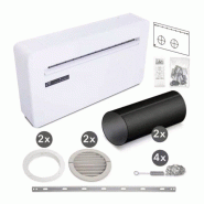 Climatiseur monobloc mural réversible WiFi 3kW - Axelair - CMM3000_1