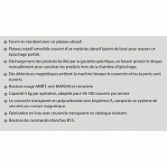 Éplucheuse professionnelle 5 kg - plateau abrasif - Dito Sama DT5S - rendement 80 kg/h_1