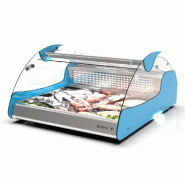 Vitrine réfrigérée spéciale poissons VX2 - 2 bacs GN 1/1 | Sayl Barcelona - XL - Bleu_1