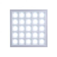 Dalle LED 36W - Design original UDEMA - Diffuseur PMMA givré pour éclairage direct, doux et harmonieux - MULTI K - Faible éblouissement - Idéal pour le milieu tertiaire_1