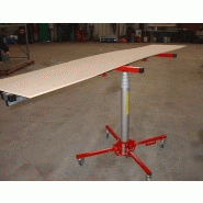 Élévateur pneumatique compact - Charge jusqu'à 125 kg - Hauteurs 3.20m et 4.60m_1