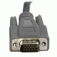 StarTech Cble KVM ultrafin 2 en 1 USB VGA -1,8 m - Cble_1