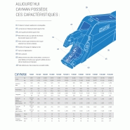 Cisaille de démolition mobile Cayman FCE R - Zato, puissance et durabilité_1