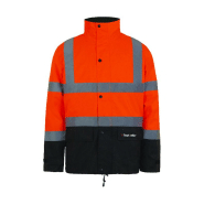 Gilet Tarmac LED de signalisation - Haute visibilité avec 16 LED rouges et bandes rétroréfléchissantes - T2S_1