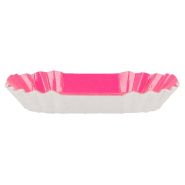 Mini assiette carrée carton fuchsia 5,5x5,5cm - par 100_1