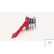 Pzp-w302 - Structure pour aire de jeux combinée Go-Elan - Hauteur de chute 123″ - Capacité 28 enfants_1