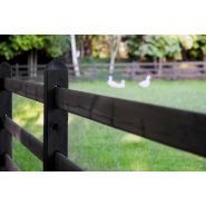 Square black - clôture en bois pour chevaux - de sutter naturally - hauteur 1m20_1
