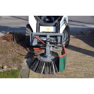 Brosse à désherber avec câbles en acier pour usage intensif