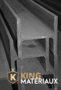 Poutrelle en métal HEB - acier laminé à chaud - 6ml - King Construction_1