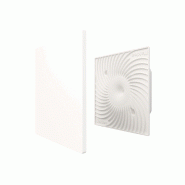 Grille de ventilation fixe ColorLINE® blanche débit 45-135 m³/h, Ø125 mm - Aldes - 11022157_1