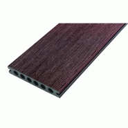 Pack 1 m² - Lames de terrasse composite coextrudé Supra avec accessoires (4 coloris) 3600 x 145 x 23 mm - Coloris Acajou_1