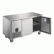 Table réfrigérée négative 2 portes Polar Serie U Premium 267L UA006 Polar_1