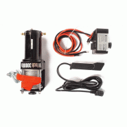 Treuil véhicule électrique TOR P3500-1D - 1500kg, câble 13,5m, 12V, force de traction variable_1