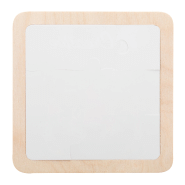 Puzzle en bois et plastique - 9 pièces - Marquage possible - Impression UV Led incluse_1