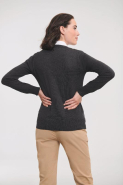 Cardigan femme - Réf: RU715F - Col V classique - CottonBlend facile d'entretien - 275 g/m² - Tailles XS à XXL_1