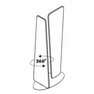 Claustra acoustique VIVA - design atypique, panneaux orientables et finitions personnalisées_1