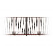 GC3300 Barrières urbaines - Urban'NT - en acier avec montants en fer plat et main courante en tube_1