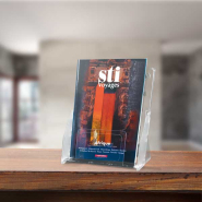 Présentoir Blue-Line® simple-case A4 - Fabrication française - Réf : 620146_1