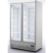 Vitrine réfrigérée murale positive 2 portes de 1m25 (+1°c à +10°c)_1
