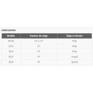 3014 - chaises empilables - alpha tabco - hauteur du siège 14