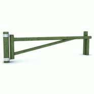 Barrière pivotante rondins_1