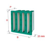 Mves - Filtre compact de ventilation - Haute efficacité énergétique A+ - MVES202412F9_1
