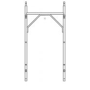 Échafaudage RB20 - Cadre à douilles Condor - Hauteur 200 cm - Acier S235JR_1
