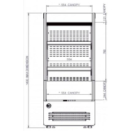 Vitrine semi-verticale positive , idéal pour chr, traiteurs, boulangeries, pâtisseries et chocolateries -joy 30 lite / prime / dark smartscreen iarp_1