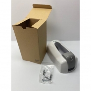 Distributeur manuel de gel hydroalcoolique Absigns - bouton poussoir, réservoir hermétique 0,9L, anti-corrosion et anti-goutte_1