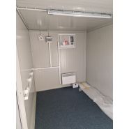 Local technique modulaire - normes de sécurité - dimensions L.6.09m x l.2.42m - panneaux coupe-feu 2H00_1