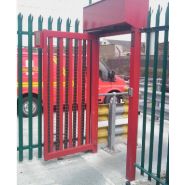 Portillon de sécurité - Pitts - automatique motorisé - contrôle d'accès PMR et haute sécurité_1