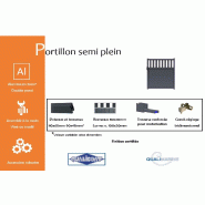 Portillon semi plein - 1750 / 1200_1