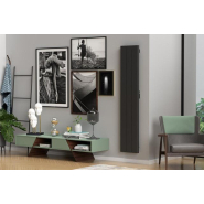 Radiateur PALAOS Vertical 1000W Noir - Rointe - PIB1000RAD_1