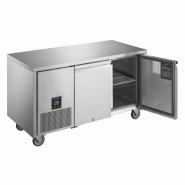 Table réfrigérée positive 2 portes Serie U Premium 267L UA005 Polar_1