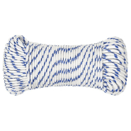 Vidaxl corde de bateau blanc 3 mm 100 m polypropylène 152271_1