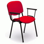 Chaise polyvalente tapissée et empilable So Pise - K10, Sans option_1