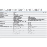 Extincteur à dioxyde de carbone CS5-AM - Anaf - capacité 5 kg - certifié PED, MED et NF EN3_1