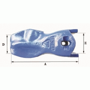 Dents de godet Fastkey FK7 RA - Référence FK7 SRA - 13.46 kg - Dimensions A 305 mm, B 123 mm, C 25 mm, D 90 mm, E 86 mm_1