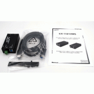 EXSYS EX-1181HMS Hub USB 3.2 Gen1 à 4 ports, protection de surtension 15KV ESD_1