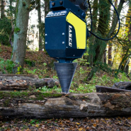 Fendeuse à vis M3 6.2S LASCO - 3 moteurs Parker, pelle 7T, cône 40 cm_1