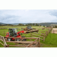 Fourche d'empilement - Grappin forestier Weidemann GmbH - 1 et 2 pinces supérieures, capacité 2500 kg_1