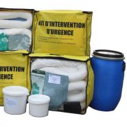 Kit antipollution hydrocarbure - Kit d'intervention absorbant 10 à 1000 litres_1