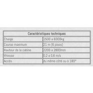 Monte-charge accompagné - Liftech S.A - charge de 1500 à 6000 kg pour transport vertical_1