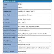 Testeur de flexion De Mattia GT-C40 - Gester - poids 30 kg - pour tissus enduits de caoutchouc ou plastique_1