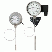 TGT70 - Thermomètre à dilatation de liquide en acier inox - avec ou sans capillaire et signal de sortie électrique_1
