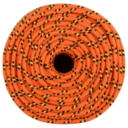 Vidaxl corde de bateau orange 6 mm 25 m polypropylène 152655_1