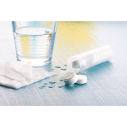 Lingettes en cellulose - réutilisables avec de l'eau - 230 x 230 mm - blanc givré - 33 gr_1