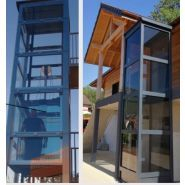 Ascenseur électrique extérieur sur mesure - cabine résistante aux intempéries - vitesse 0.15 m/s_1